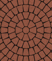  Тротуарная плитка Выбор Классико Б.1.КО.6 М Гранит 60 мм Оранжевый: внешний вид